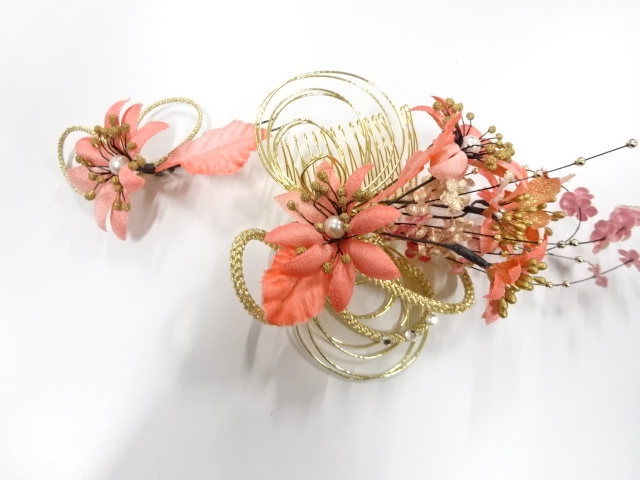 アンティーク　髪飾りセット